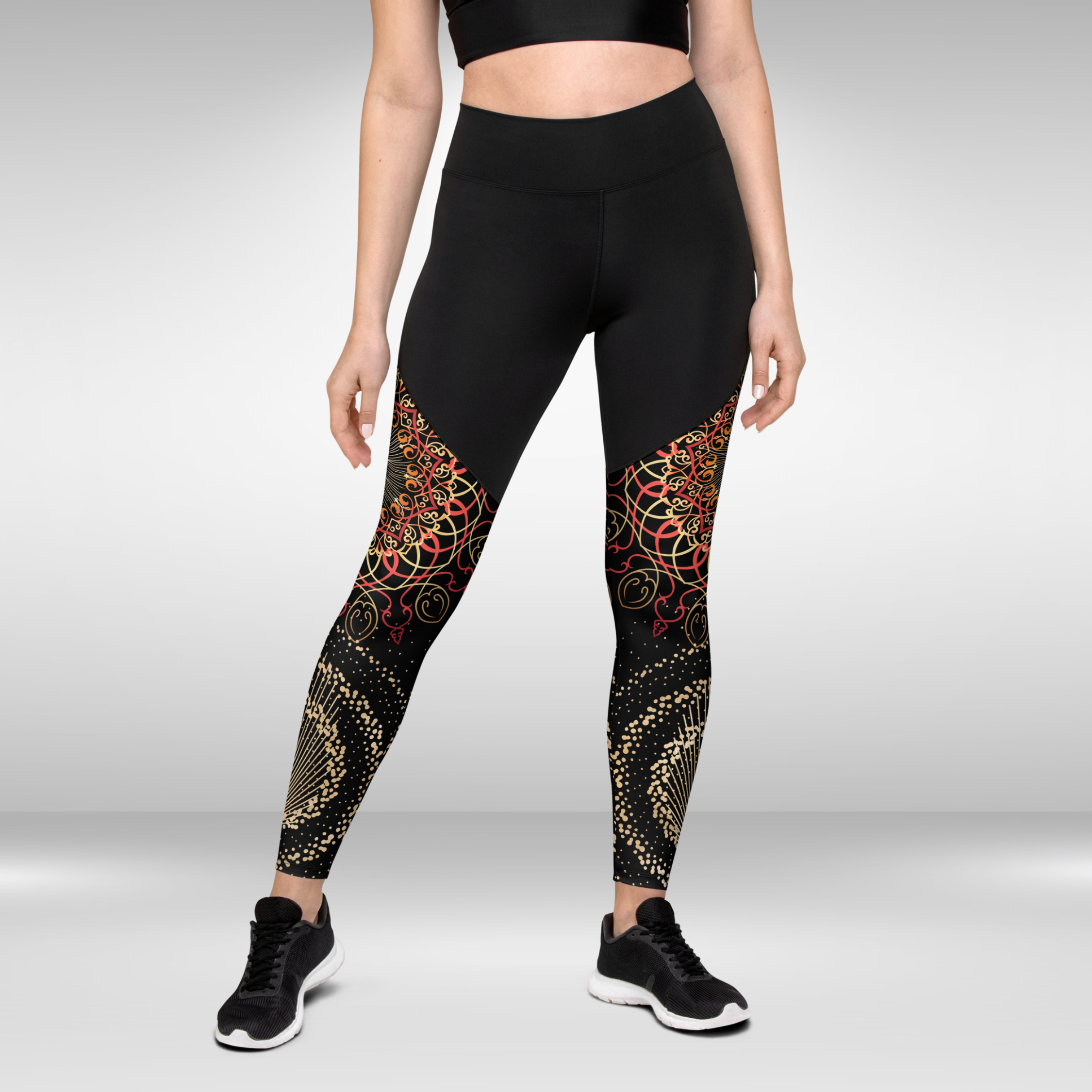 Designer compression leggings best sale