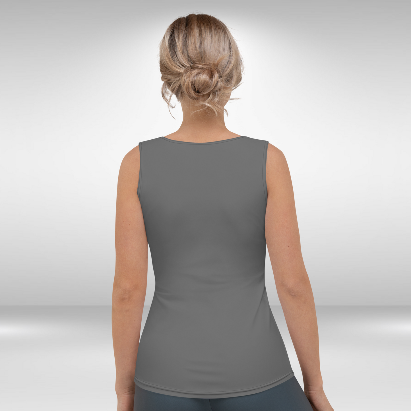 Women Tank Top - Charcoal