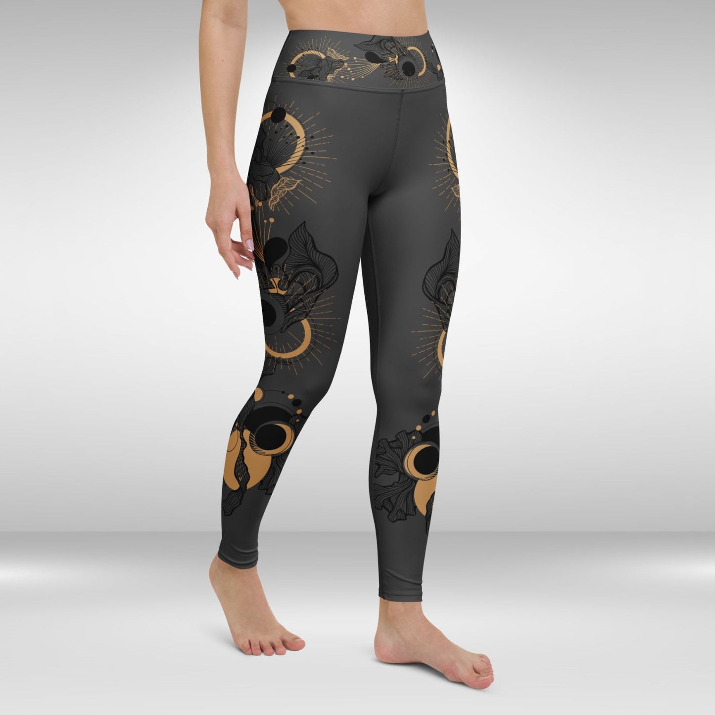 Women Yoga Legging - Celestial Print