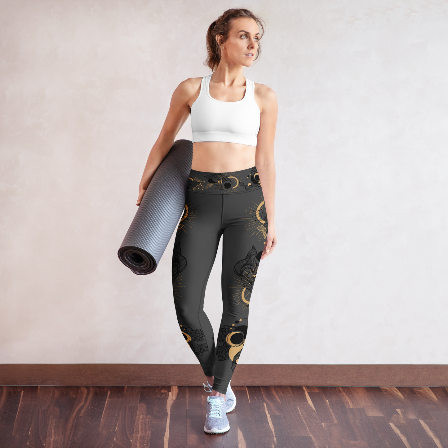 Women Yoga Legging - Celestial Print