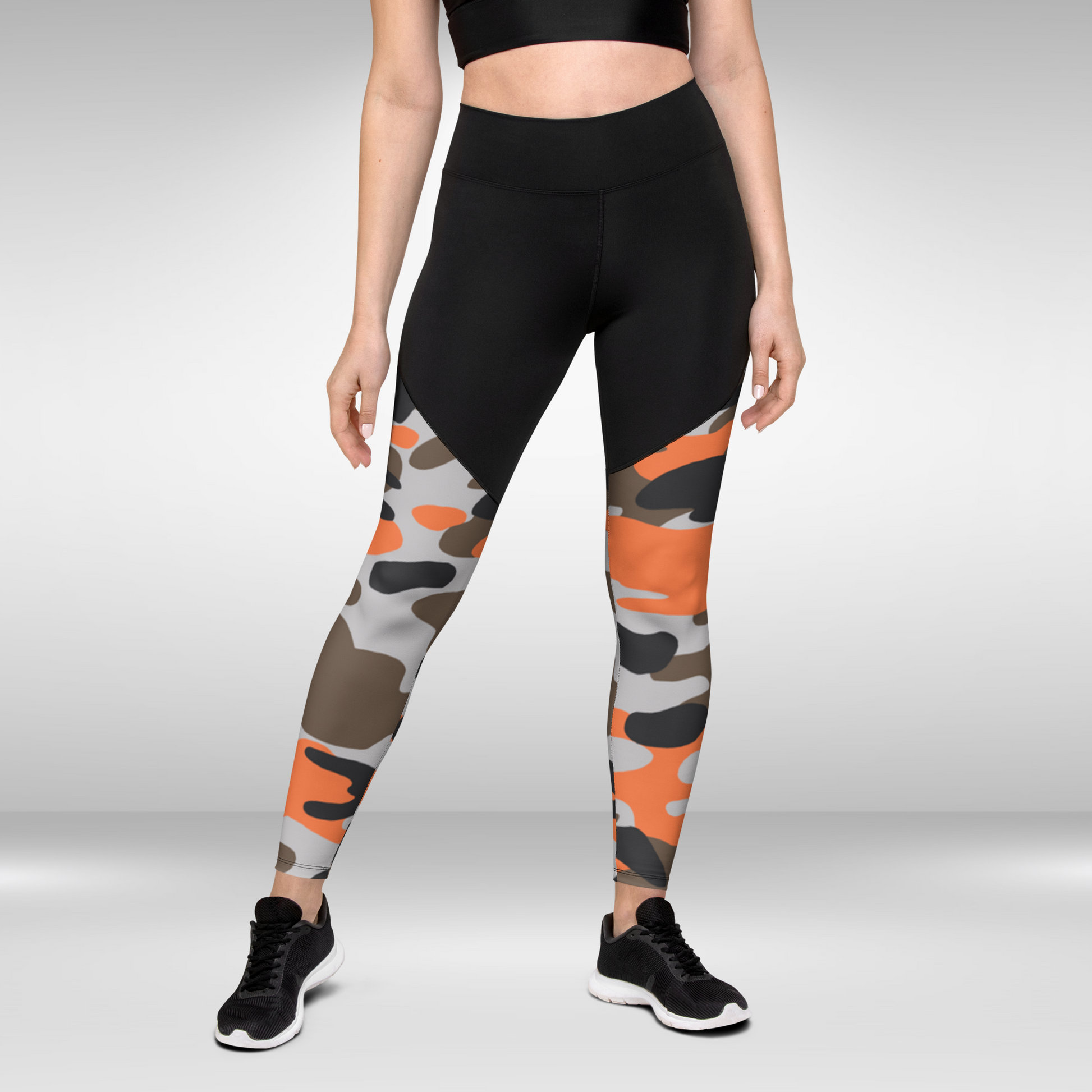 Women Compression Legging - Camouflage Print