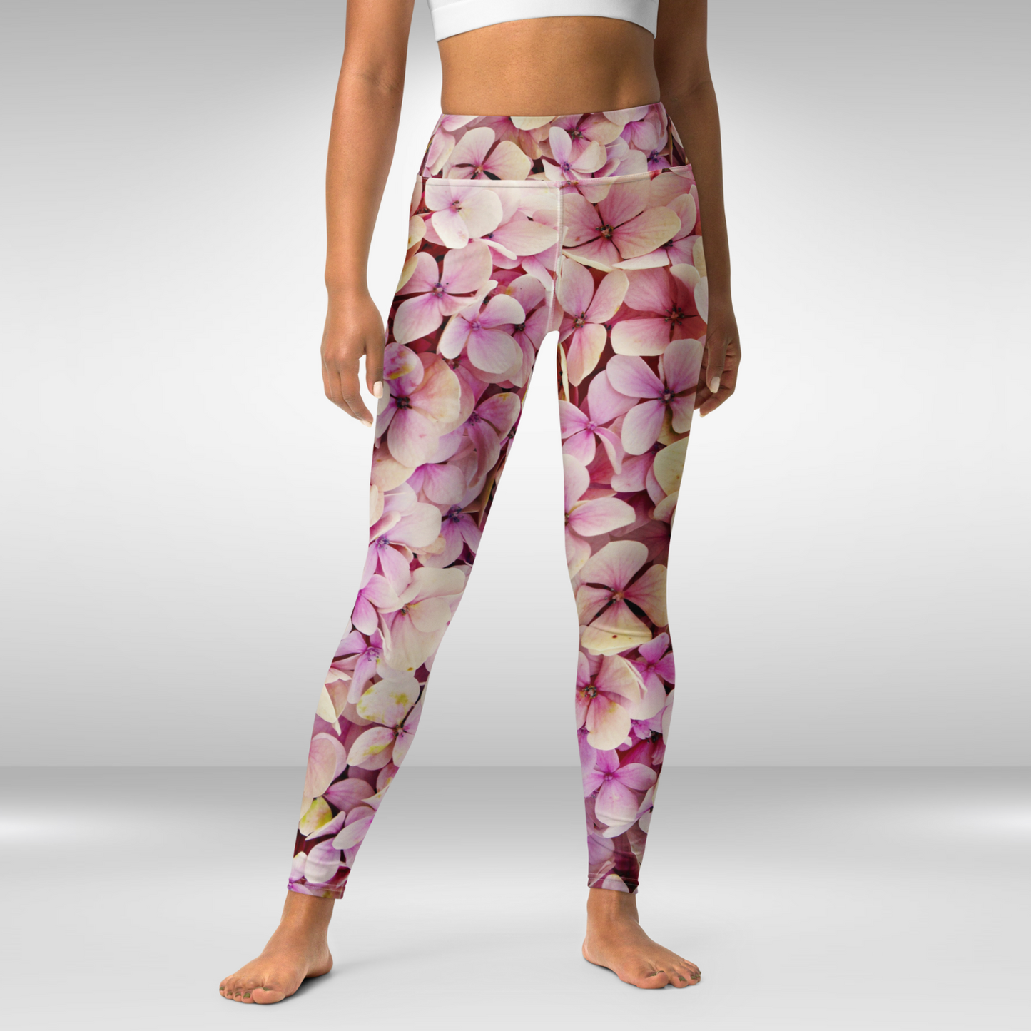 Women Yoga Legging - Hawaii Floral Print