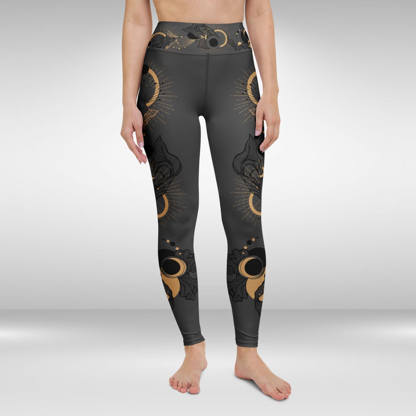Women Yoga Legging - Celestial Print